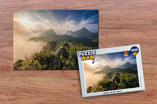 Trefl - Schilderachtig Alpendorp - Puzzel met 1000 stukjes - DIY-puzzel met landschap, Creatieve ontspanning, voor volwassenen en kinderen vanaf 12 jaar