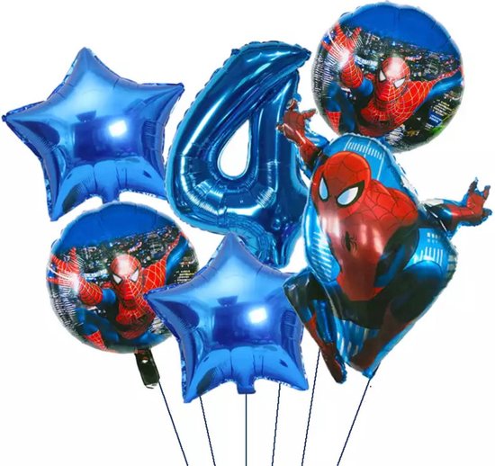 Hüpfball Spiderman – Geformter Folienballon 26 Zoll (ca. 66 Cm)