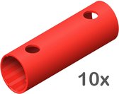 Quadro Tube 15cm Rouge - Set de 10 pièces