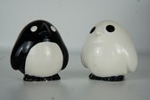 Parastone: La ménagerie de table - Pinguïn peper en zoutstel - zwart, wit