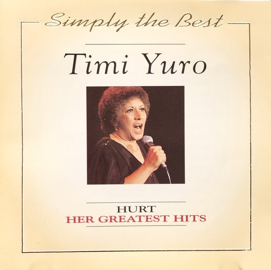 Foto: Timi yuro hurt her greatest hits 1991 cd als nieuw