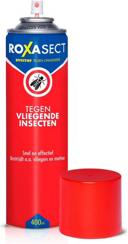 Roxasect Spray tegen Vliegende Insecten - Insectenspray - Ongediertebestrijding - Vliegenspray - 400ml