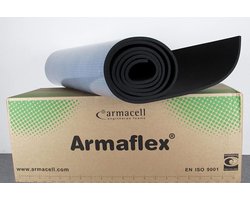 Armacell Armaflex ACE/Plus 13 MM (nieuwe benaming XG)- rollengte 8 meter - rolbreedte 1 m - zelfklevend
