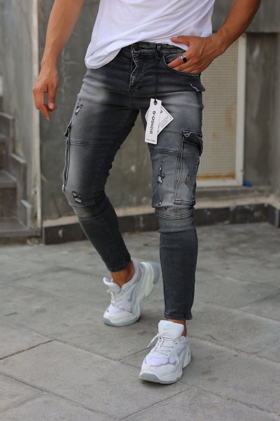 Pantalon cargo avec poches Garçons hommes Hip Hop 2023 pantalons