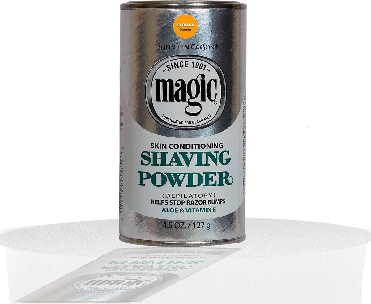 converteerbaar Fantastisch scheren Magic Skin Conditioning Shaving Powder met Aloe en Vitamine E -  Ontharingscrème | bol.com