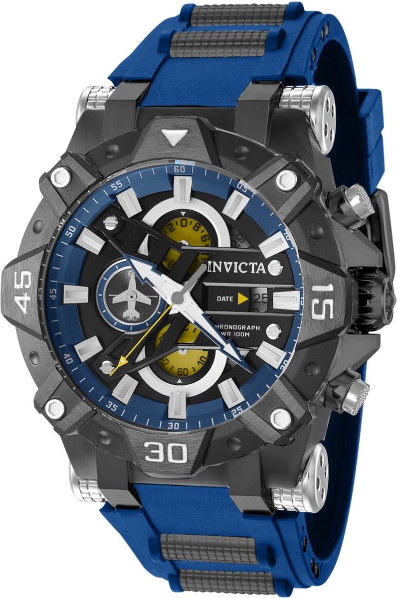 Invicta Aviator 40182 Quartz Herenhorloge - 52mm