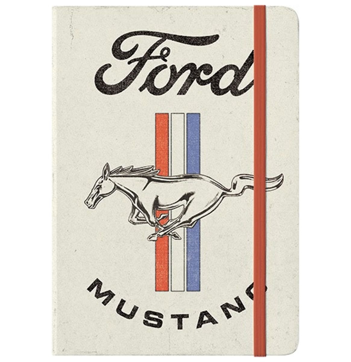 Ford Mustang - Horse & Stripes Logo Notitieblok