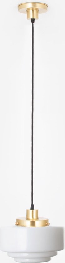 Art Deco Trade - Hanglamp aan snoer Getrapt Ø 25 20's Messing