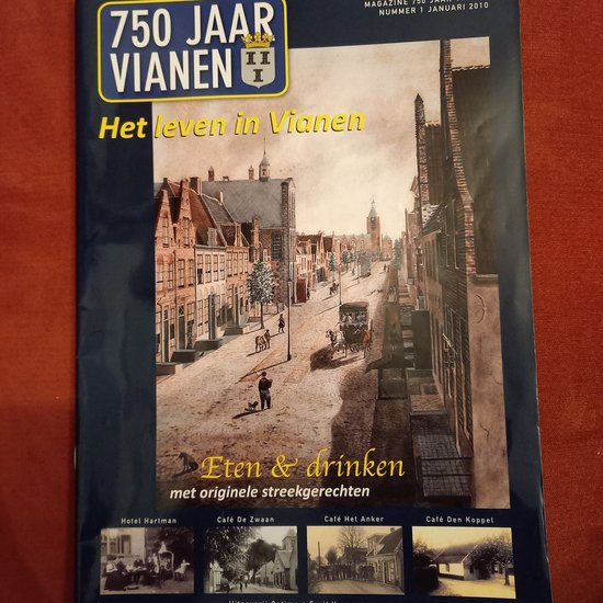 9789076940632 - Eten en drinken in Vianen 750 jaar Vianen