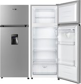 Fagor Réfrigérateur-Congélateur Combi avec distributeur d'eau - 206 L - Look Inox - 143 cm H