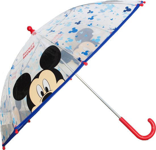 Disney Mickey Mouse kinderparaplu - transparent - D73 cm