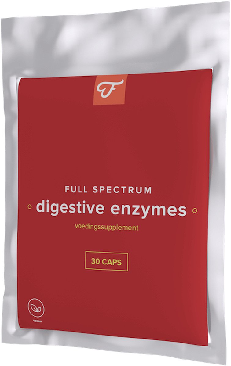 Goedkoopste Foodie Digestive Enzymes - Spijsverteringsenzymen - Full Spectrum - 18 soorten spijsverteringsenzymen in 1 capsule