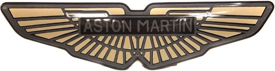 Aston Martin Emaille Bord - 50 x 13 cm