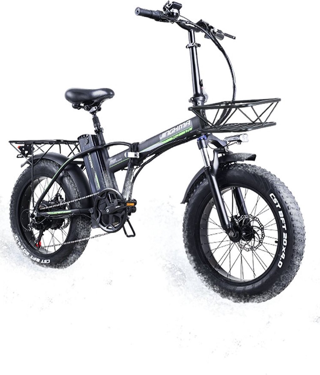 Elektrische fiets - Vouwbaar - Fat Bike - 60KM actieradius - 40KM/H - 800W - 20 Inch