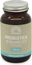 Mattisson - Pre en Probiotica 30 miljard CFU - Afkomstig uit Sunfiber (Guarboonvezel) - Voedingssupplement Darmflora - Vegan - 60 Capsules