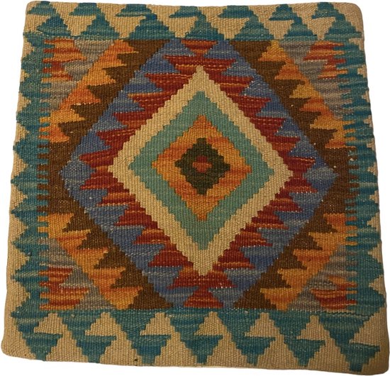 Homescapes Kussen of kussen, 45 x 45 cm, geel, gestreept, van puur katoen, uit de collectie Stripes