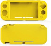 Siliconen Case Hoesje geschikt voor Nintendo Switch Lite | Beschermhoes Softcase Cover | TNS-19073 Geel