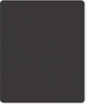 Onderlegger bureau - Grijs - Effen kleur - Interieur - Bureaumat - 19x23 cm - Bureau accessoires - Bureau mat