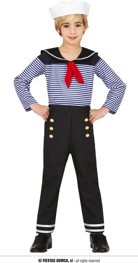 Costume de capitaine et de marin et de marin | Déguisement Mattie le marin  pour enfant... | bol