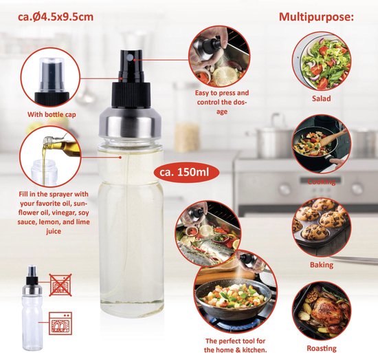 Alpina Olijfolie spray Pam spray Cooking spray 150ML bol