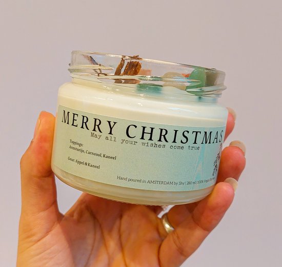 Kerst Kaars, Cadeau Geurkaars, Geschenkset