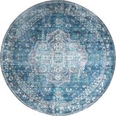 Tapis Nora Petrol Rond ø120 cm