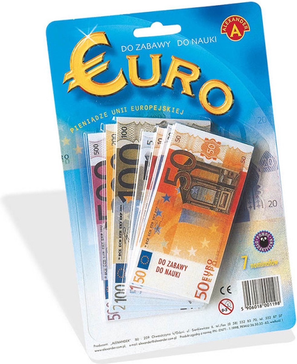 EURO - bankbiljetten - Spelen winkel - Geld leren tellen
