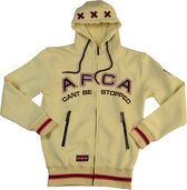 Cardigan AFCA CBS Crème - AFCA - Ajax -Fanwear - Sweat à capuche - 3ème tenue - Amsterdam