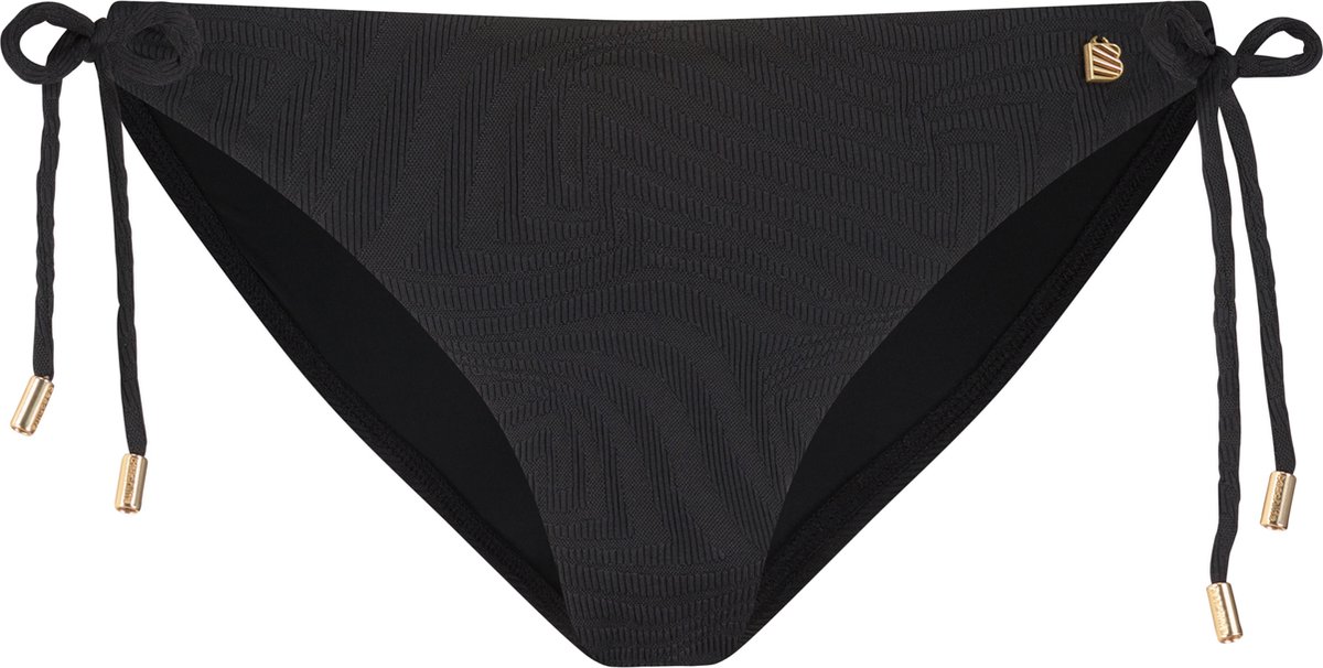 Beachlife Black Swirl Dames Bikinibroekje - Maat 38 (M)