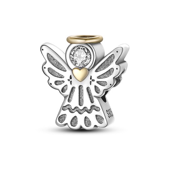Charme pour Bracelet Pandora | ange gardien | Saint | Bonjour bonjour |  Coeur | Angel... | bol.com