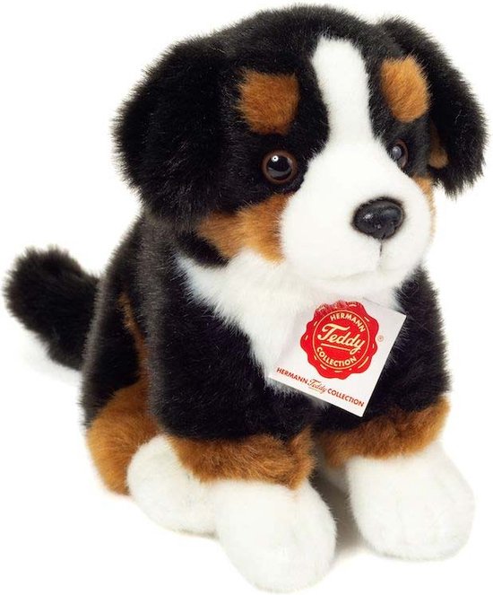Hermann Teddy Berner Sennen hond 18 cm. 919728