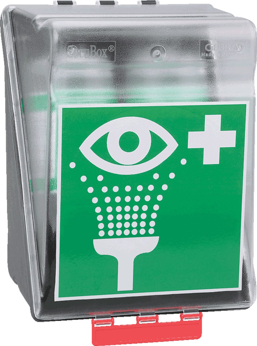 Goedkoopste Plum SecuBox oogspoelstation met oogspoeling 2 x 1000 ml oogspoeling