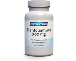 Nova Vitae - Benfotiamine - (Vitamine B1) - 300 mg - 90 capsules