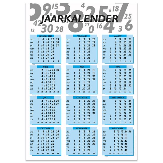 Arbitrage Moederland Reflectie Jaarposter kalender 2023 | Poster | A2 | 42x59,4 cm | bol.com