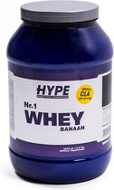 Hype Nutrition Nr.1 Whey Protein - Eiwitpoeder - 900 gram - Banaan