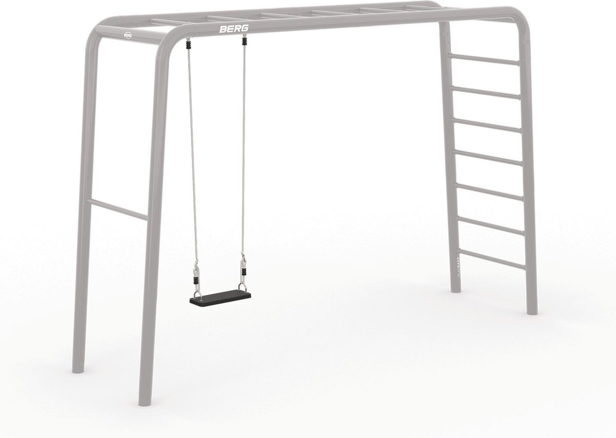 BERG PlayBase Schommelzitje - Rubber - Zwart