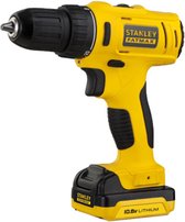 STANLEY FATMAX accuboormachine (10,8V / 1,5Ah) 2 accu's, incl. koffer & lader