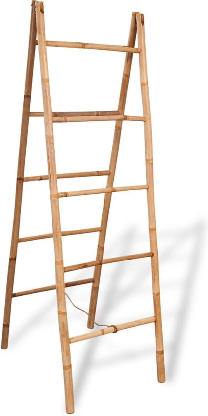 Decoratieve ladder - 170 cm - wit