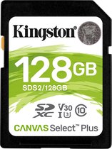 Carte mémoire flash Kingston Canvas Select Plus 128 Go SDXC (SDS2/128 Go)