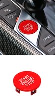 Bouton de démarrage rouge adapté pour BMW 1 2 3 4 8 X5 X6 X7 Z4 Series F40 F44 G20 G22 G14 G05 G06 G29 Look M3 bouton d'arrêt rouge rouge