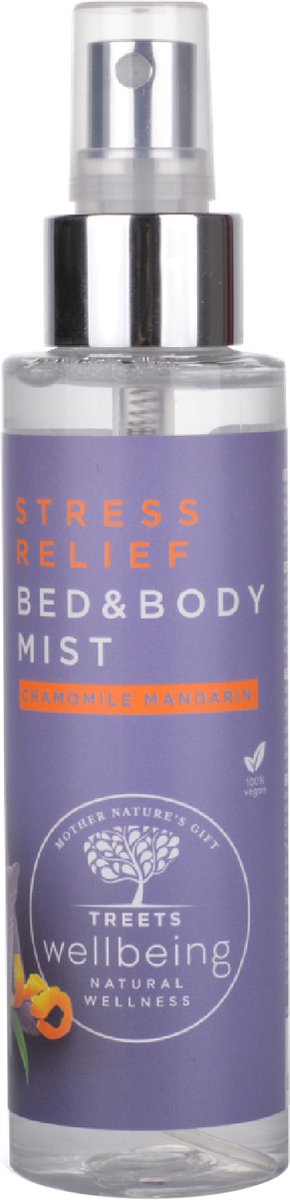 Treets Bed & Body Mist Stress Relief 125 ml