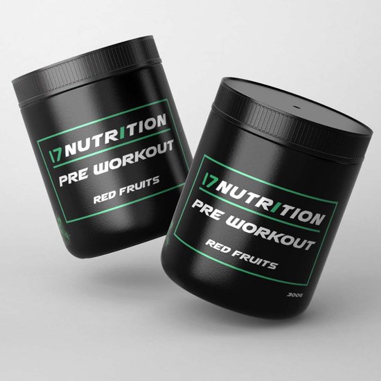 PreWorkout Red Fruits 300G 17 Nutrition bol