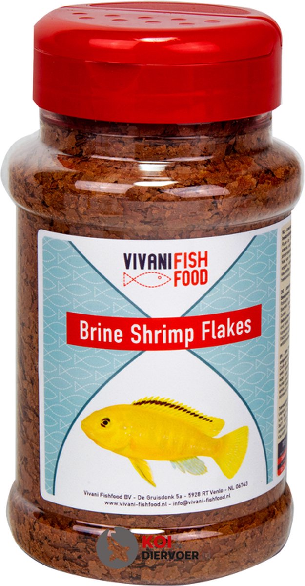 Vivani fishfood Artemia vlokken 110gr - 500ml