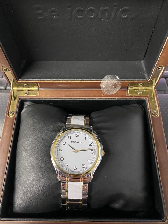 Rodania Classics Mineral Steel 2617381 avec des accents dorés