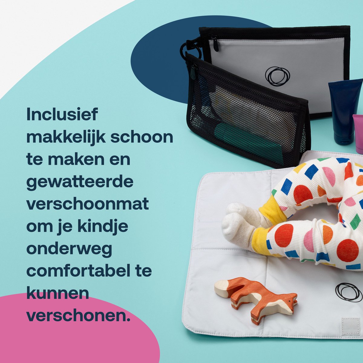 Bugaboo luierrugzak, inclusief verschoonmat en geïsoleerde bekerhouder, Midnight Black thumbnail 2