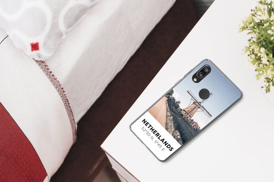 Coque Huawei P20 Lite (2020) - Pays- Nederland - Moulin - Prairie - Coque de téléphone en Siliconen