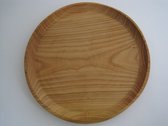 Houten pizzaborden - Ø 35 cm - set van 2 - kersenhout