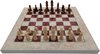 Afbeelding van het spelletje 3 in 1 bordspel - Schaken - Backgammon - Checkers - Extra groot - maat XXL - met luxe houten schaakstukken