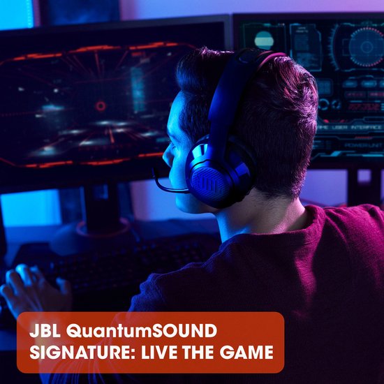 JBL Quantum 350 - Draadloze Gaming Headset - Over Ear - Zwart - PS4/PS5, PC & Nintendo Switch