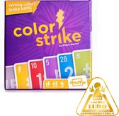 Shuffle - Color Strike - Jeu de cartes addictif - Mauvaise couleur, contre-attaque !